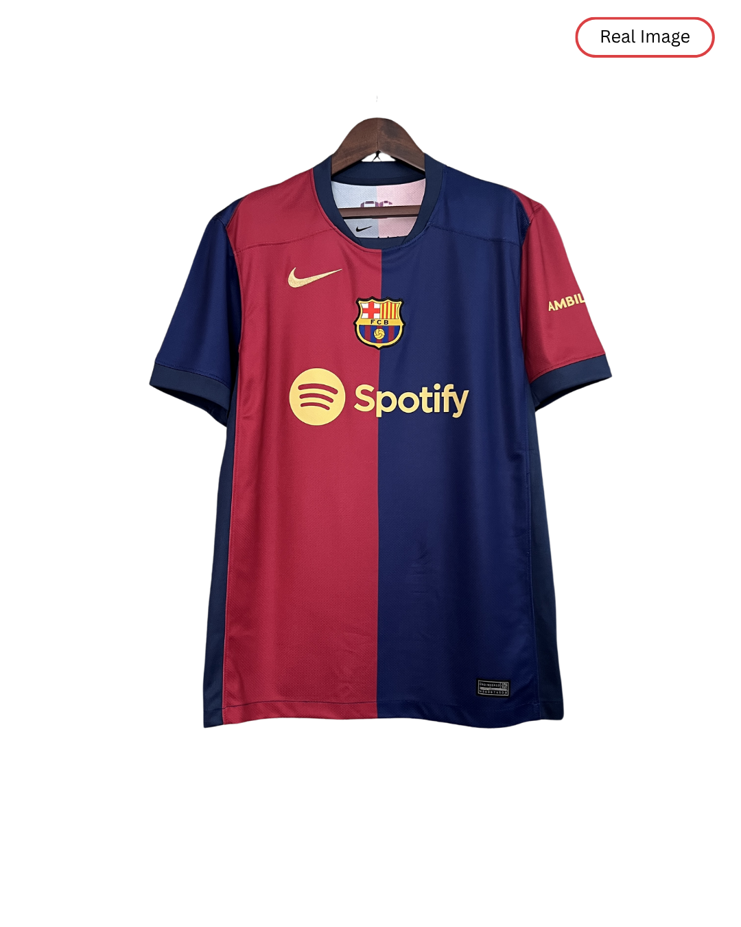 Barcelona LAMINE YAMAL #19 2024-25 Jersey Home Edition - Spotify Full Logo