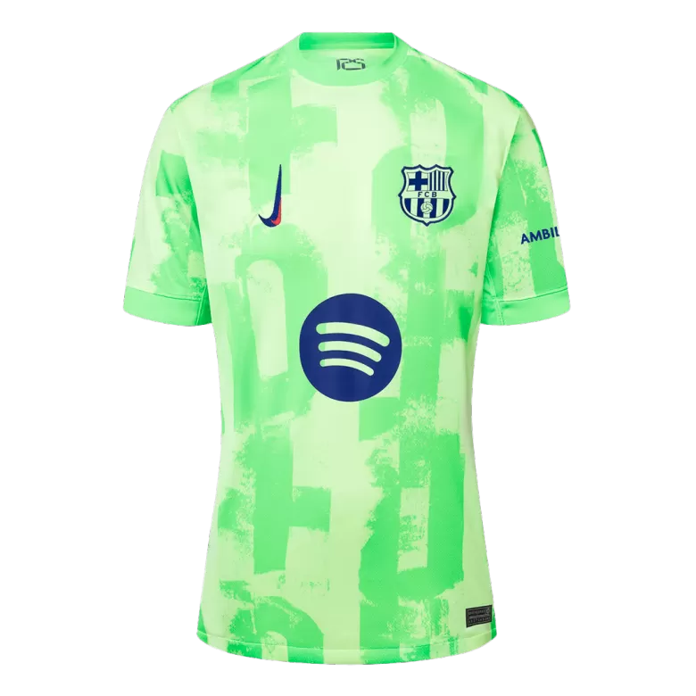 Fans Galaxy | Barcelona GAVI #6 2024/25 Jersey Third Away Edition - Spotify Logo Only | €31.99