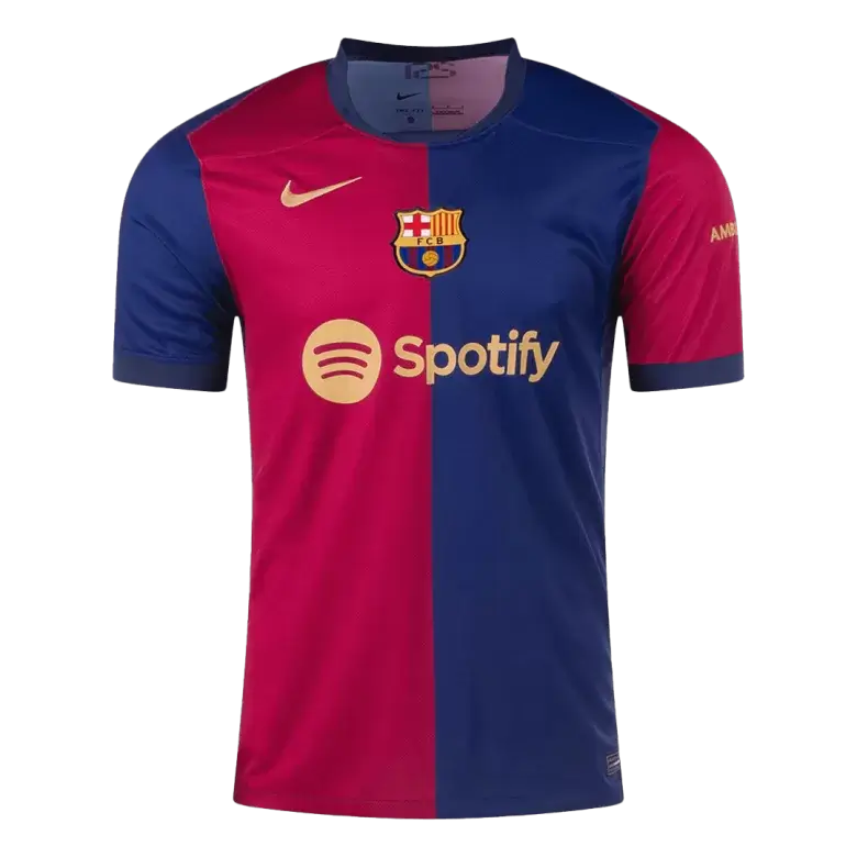 Fans Galaxy | Barcelona PEDRI #8 2024-25 Jersey Home Edition- Spotify Full Logo | €29.50