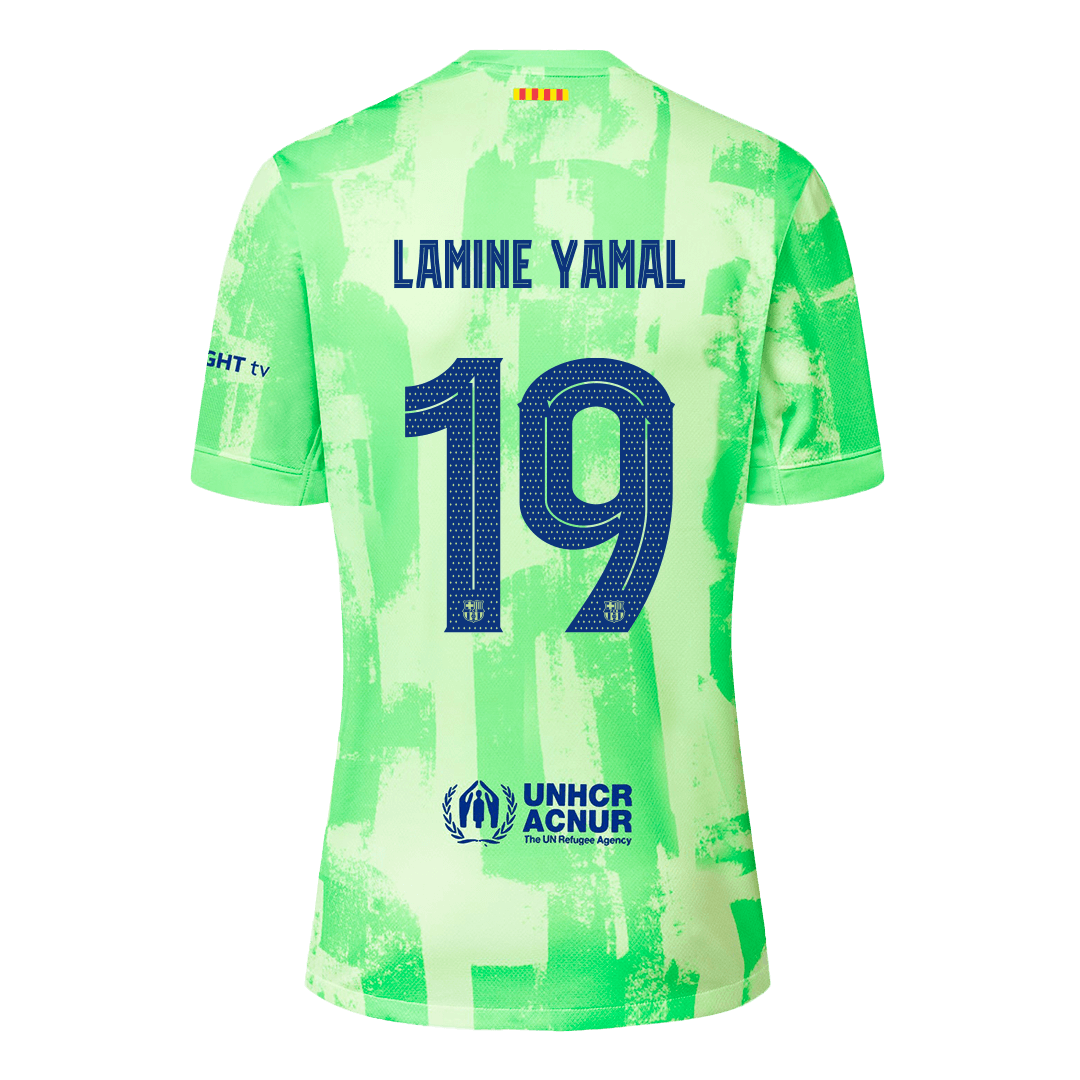 Barcelona LAMINE YAMAL #19 2024/25 Jersey Third Away Edition - Spotify Logo Only