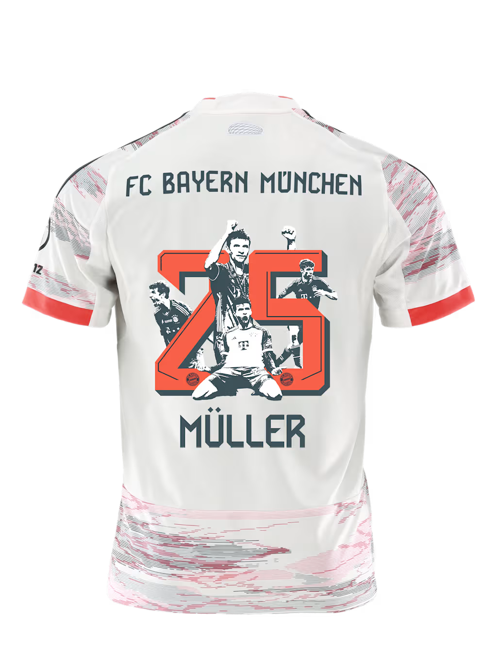 Bayern Munchen MULLER #25 Special 25/26 Jersey Away Edition