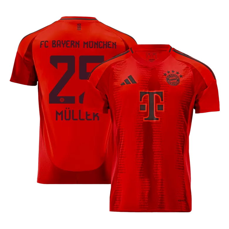 Bayern Munchen MULLER #25 2024/25 Jersey Home Edition
