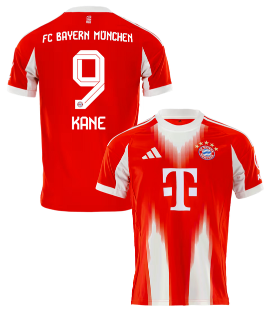 Bayern Munchen KANE #9 2025/26 Jersey Home Edition