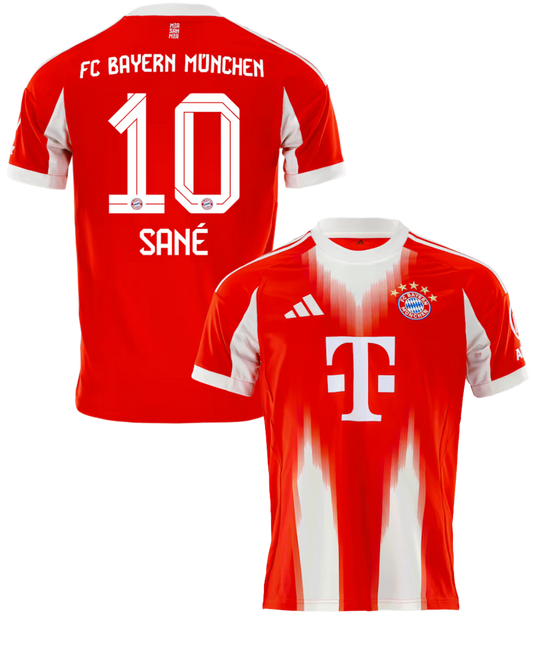 Bayern Munchen SANE #10 2025/26 Jersey Home Edition