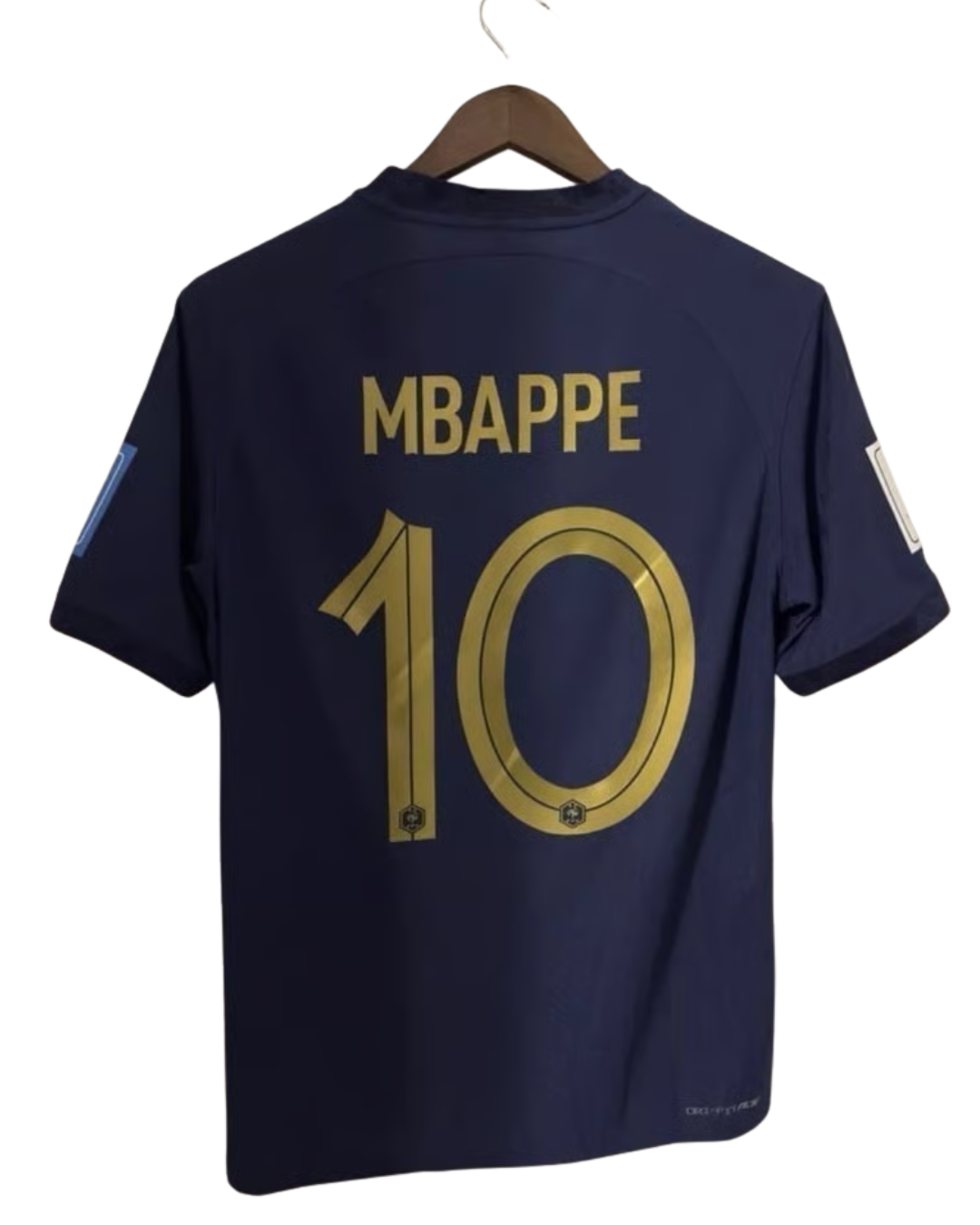 France MBAPPE #10 2022 Jersey Home Edition - World Cup Badge