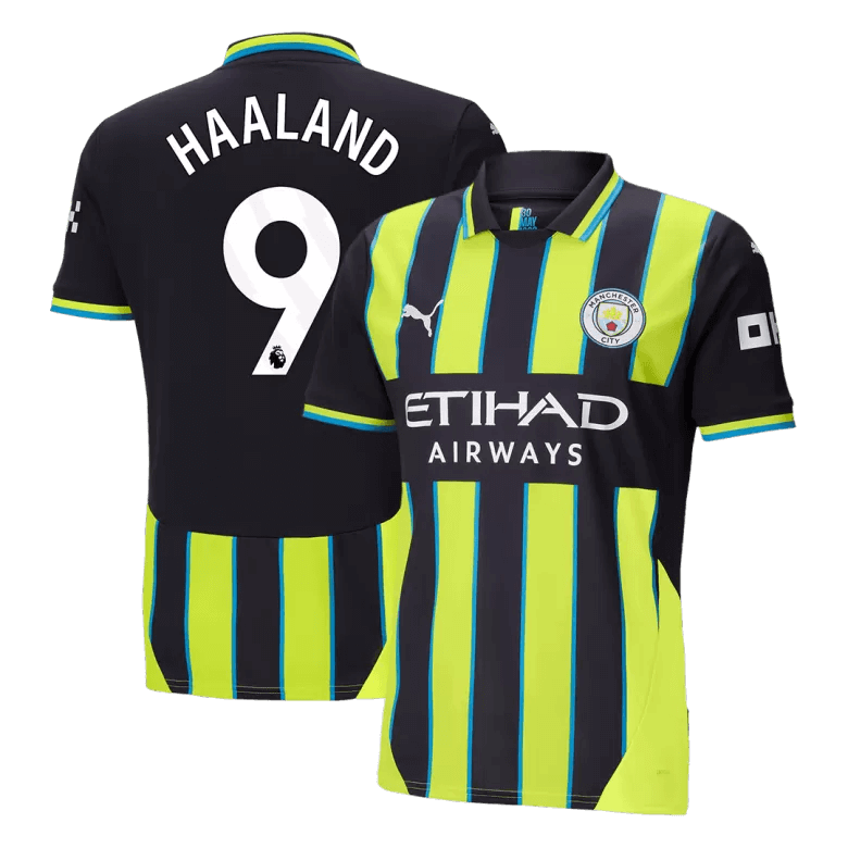 Fans Galaxy | Manchester City HAALAND #9 2024/25 Jersey Away Edition | €29.50