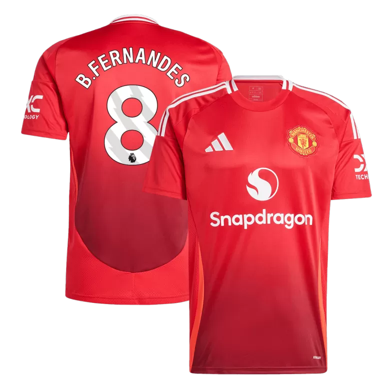Manchester United B.FERNANDES #8 2024/25 Jersey Home Edition