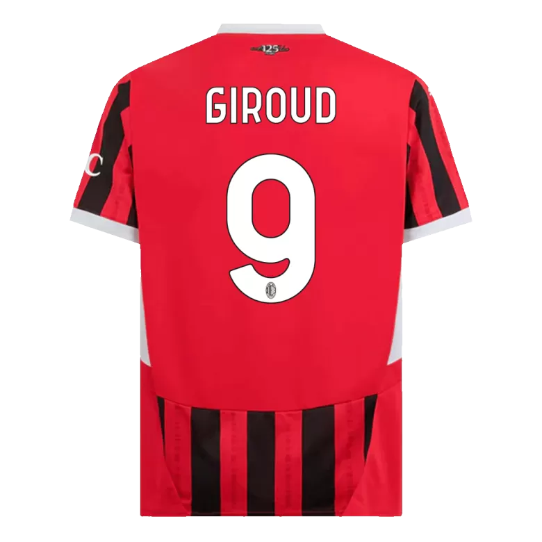 AC Milan GIROUD #9 2024/25 Jersey Home Edition