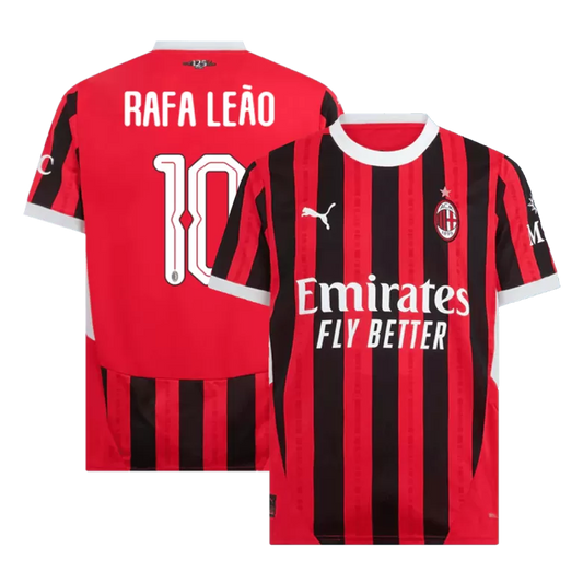 AC Milan RAFA LEÃO #10 2024/25 Jersey Home Edition