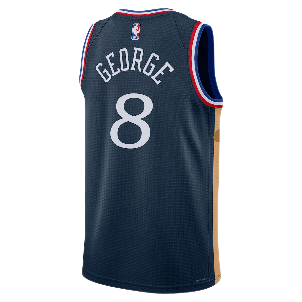 Philadelphia 76ers Paul George #8 2025/26 Jersey - City Edition