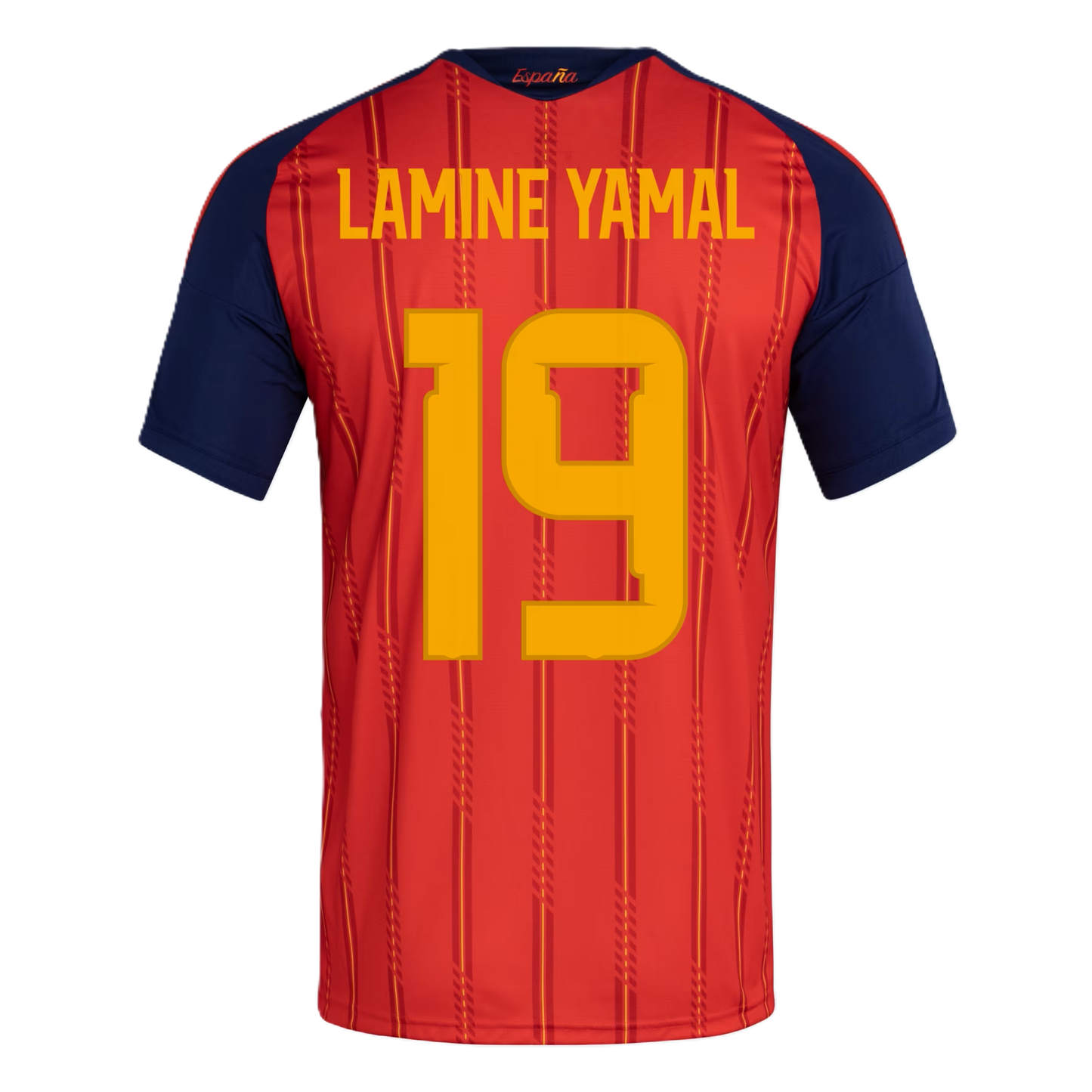 Spain YAMAL #19 2026 World Cup Home Edition Jersey Champions