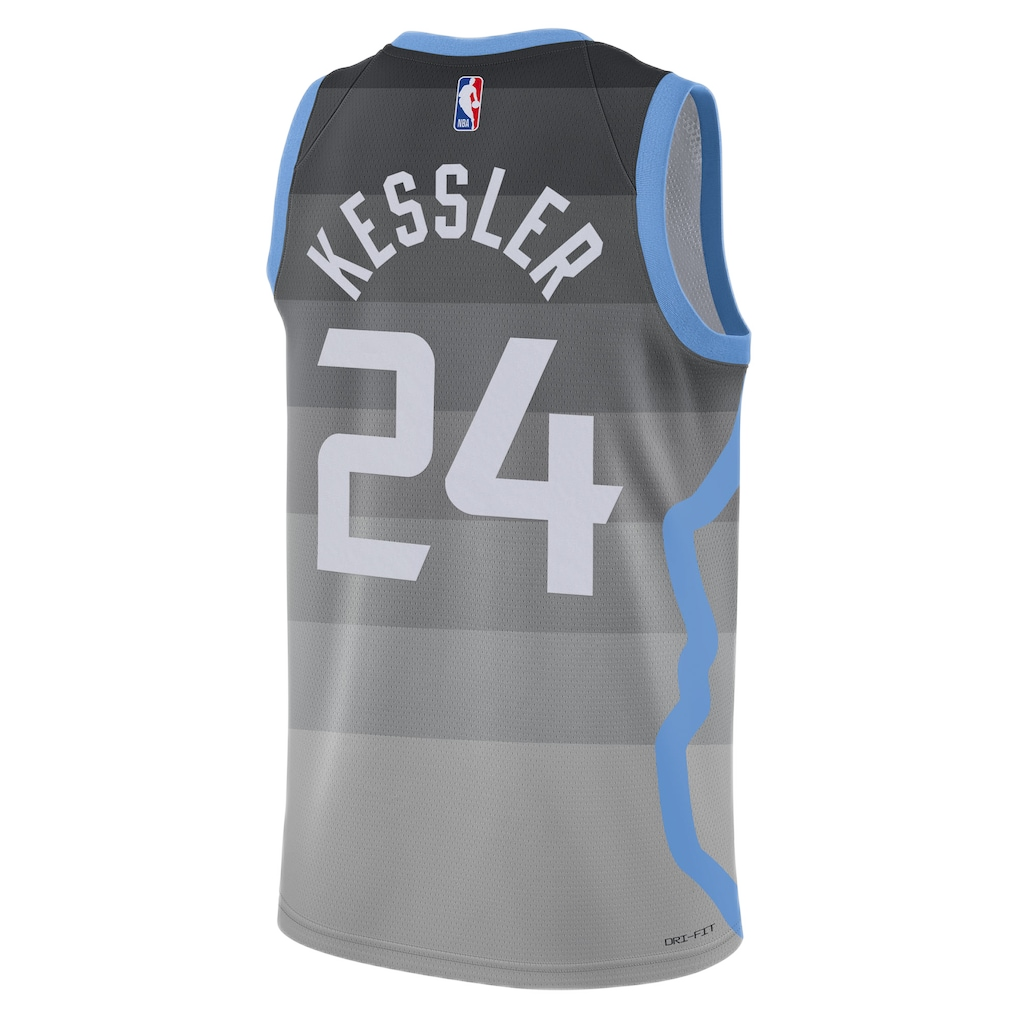 Utah Jazz Walker Kessler #24 2025/26 Jersey - City Edition