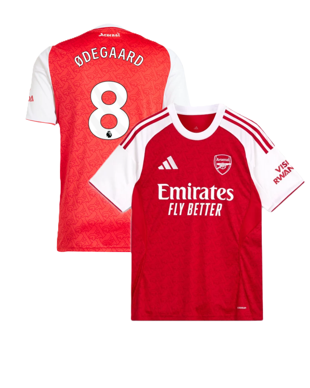 Arsenal ØDEGAARD #8 2025/26 Jersey Home Edition