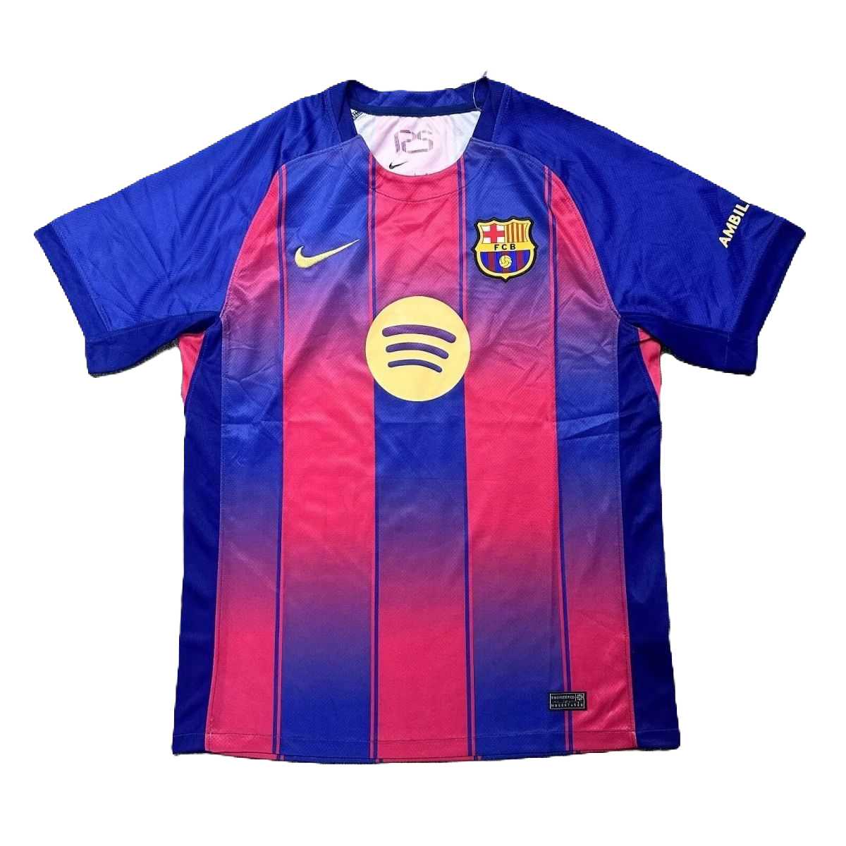 Barcelona 25/26 Jersey Home Edition - Spotify Logo Only
