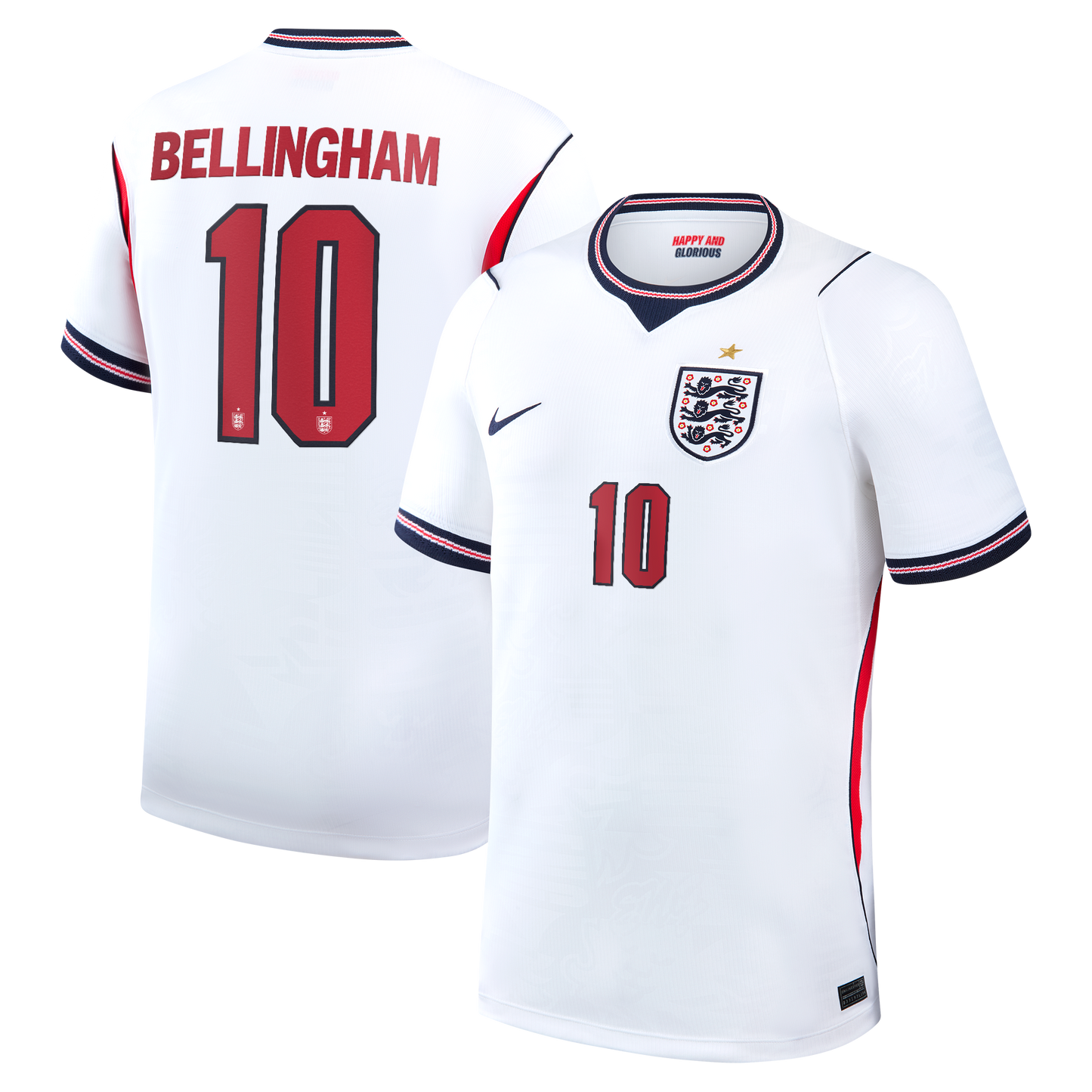 England BELLINGHAM #10 2026 World Cup Home Jersey