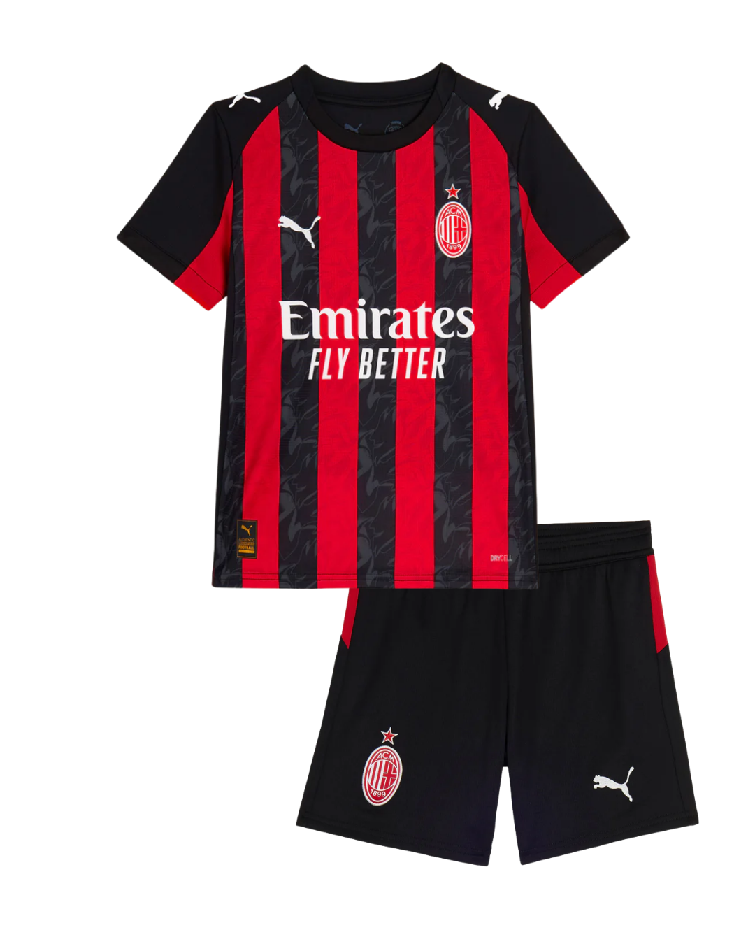 Kids AC Milan 2025/26 Home Edition - Kit