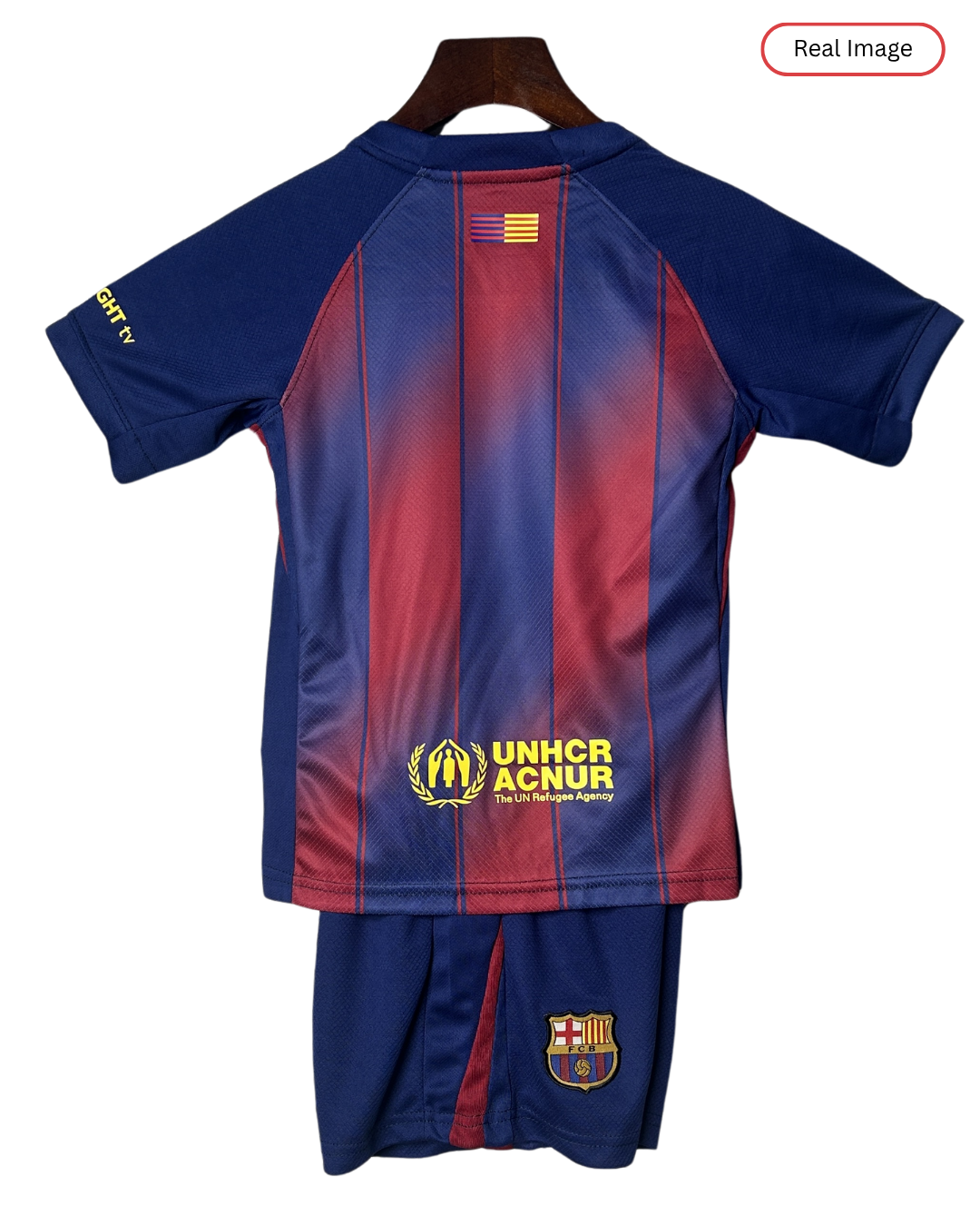 Kids Barcelona 2025/26 Home Edition Spotify Logo only - Kit