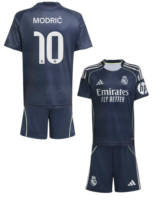 Kids Real Madrid MODRIC #10 2025/26 Away Edition - Kit