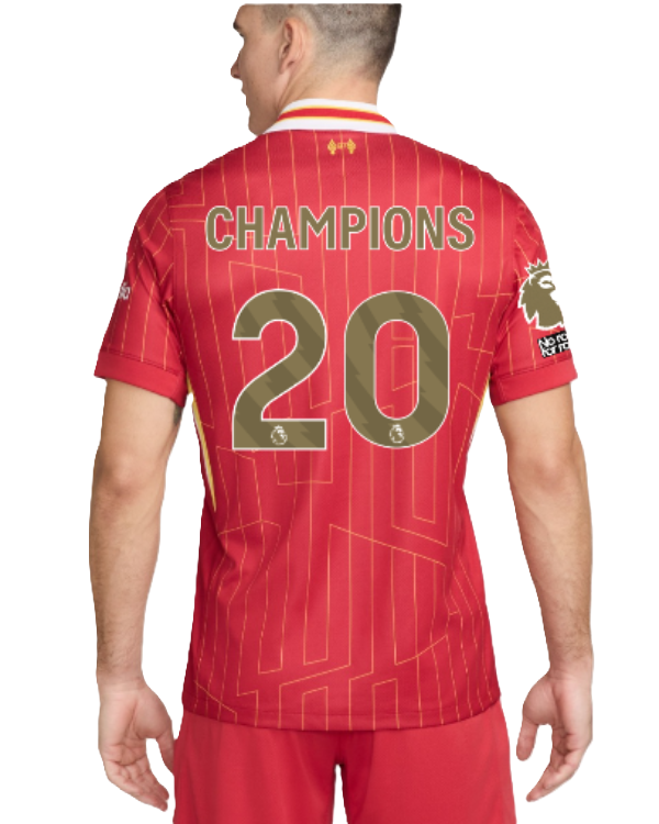 Liverpool 24/25 Jersey Home Edition - CHAMPIONS 20