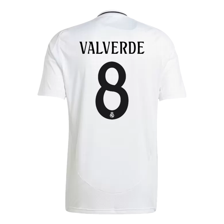 Real Madrid VALVERDE #8 2024/25 Jersey Home Edition