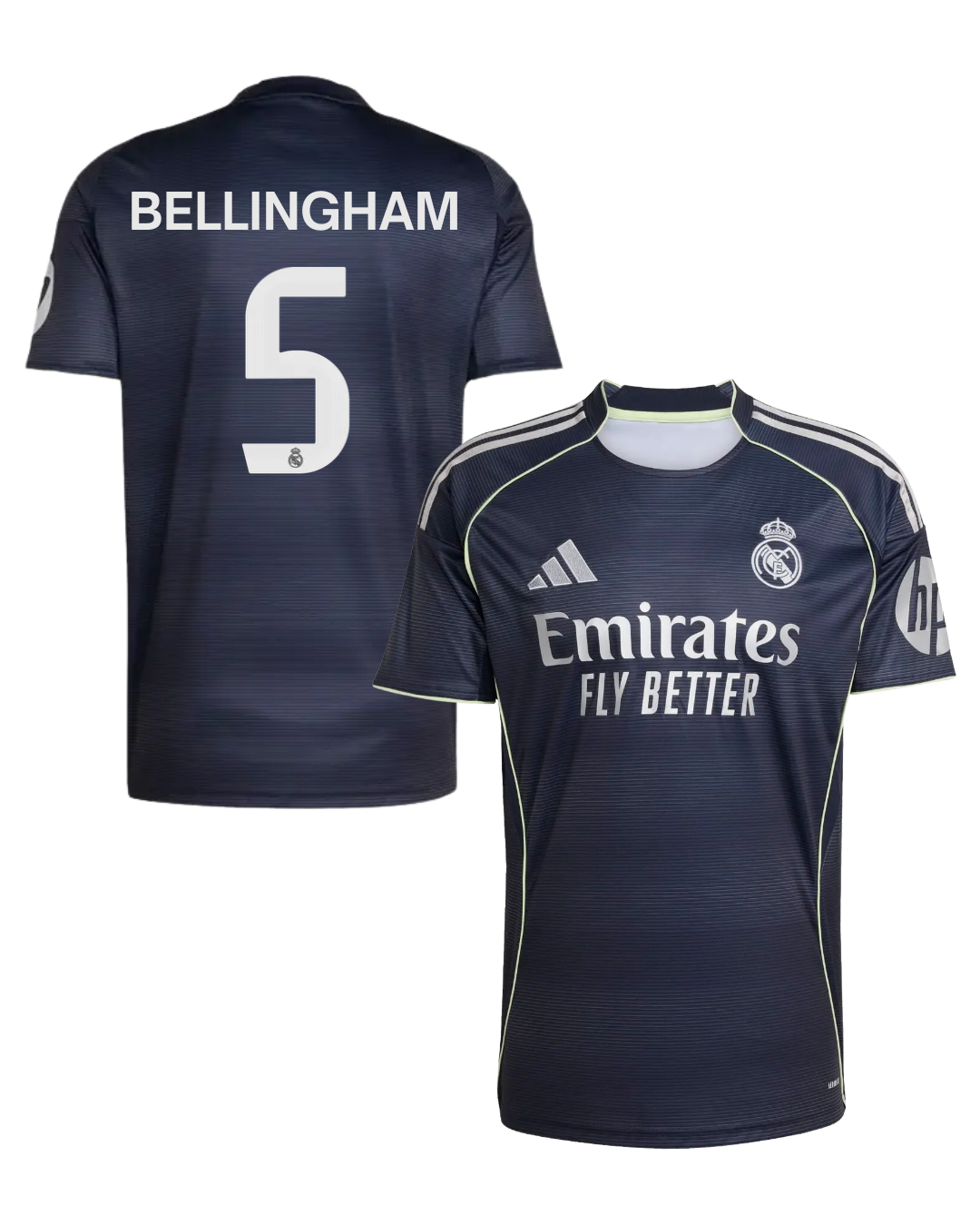 Real Madrid BELLINGHAM #5 2025/26 Jersey Away Edition