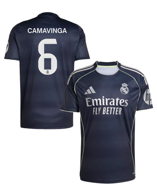 Real Madrid CAMAVINGA #6 2025/26 Jersey Away Edition