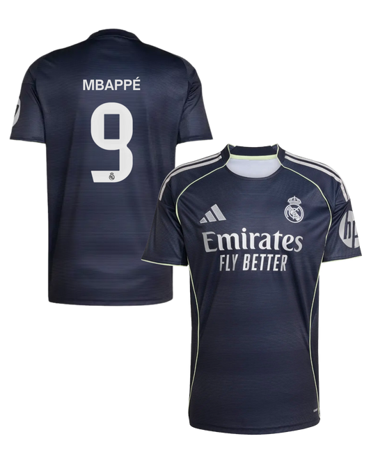 Real Madrid MBAPPE #9 2025/26 Jersey Away Edition