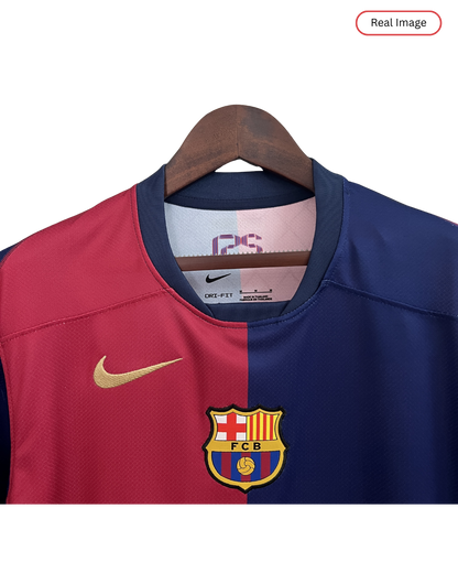 Barcelona LAMINE YAMAL #19 2024-25 Jersey Home Edition - Spotify Full Logo