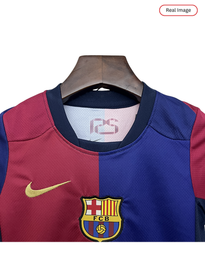 Kids Barcelona 2024/25 Home Edition Spotify Logo Only - Kit