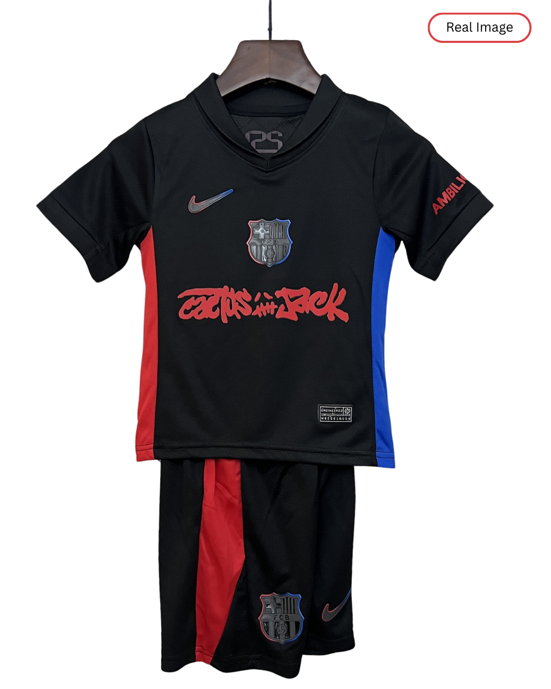 Kids Barcelona 2025 Away Edition Travis Scott - Kit