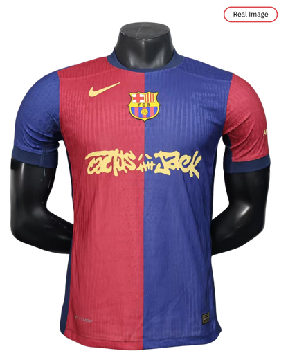 Barcelona LAMINE YAMAL #19 2024-25 Jersey Home Edition- TRAVIS SCOTT