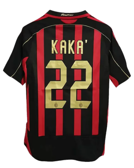 AC Milan KAKA' #22 2006/07 Jersey Home Edition - Retro