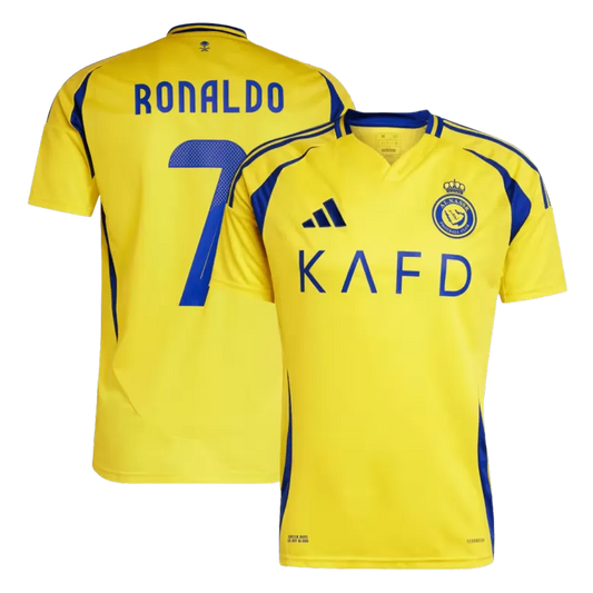 Al Nassr RONALDO #7 2024/25 Jersey Home Edition