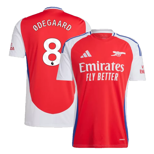 Arsenal ØDEGAARD #8 2024/25 Jersey Home Edition