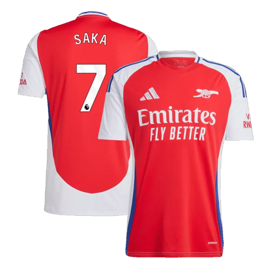 Arsenal SAKA #7 2024/25 Jersey Home Edition