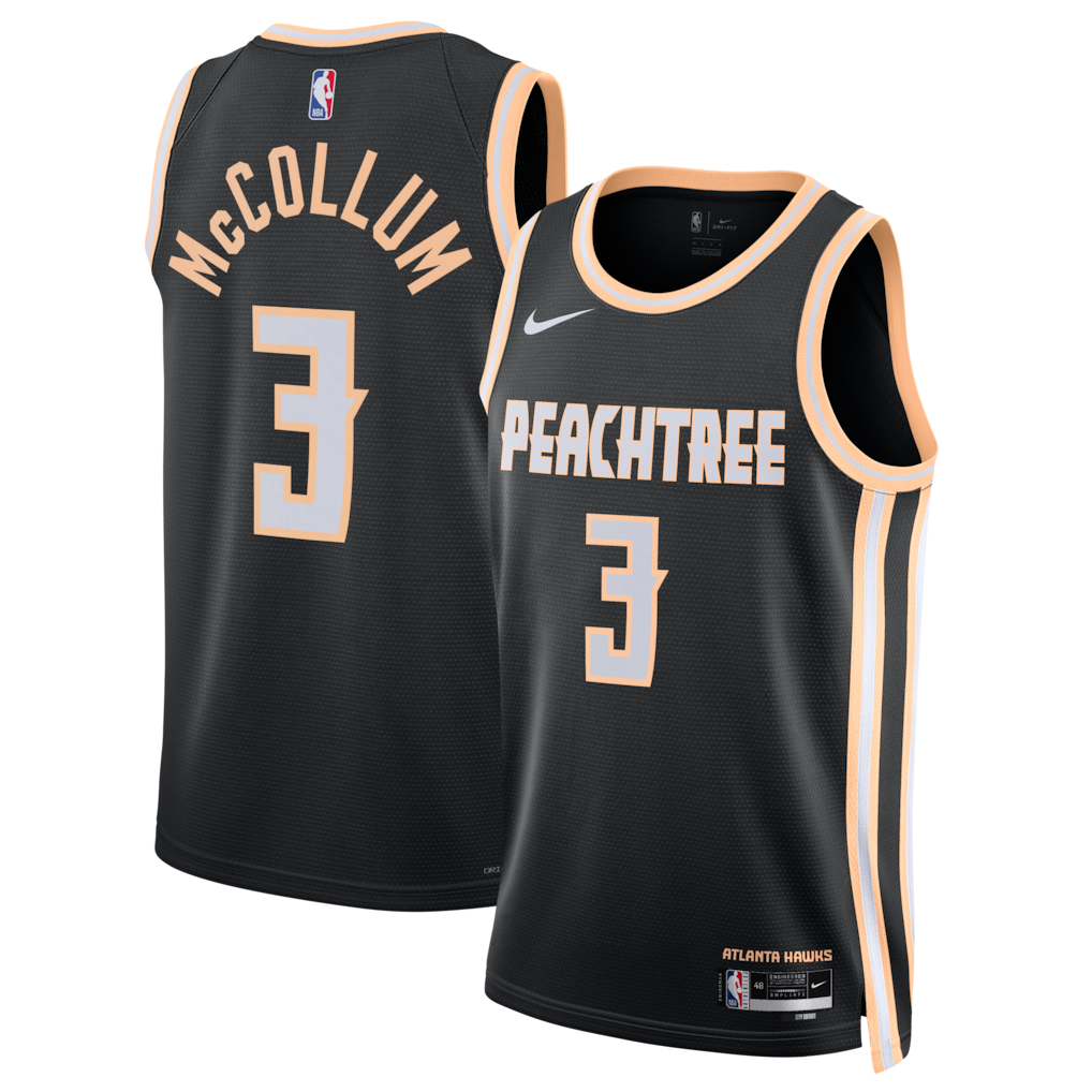 Atlanta Hawks CJ McCollum #3 2025/26 Jersey - City Edition