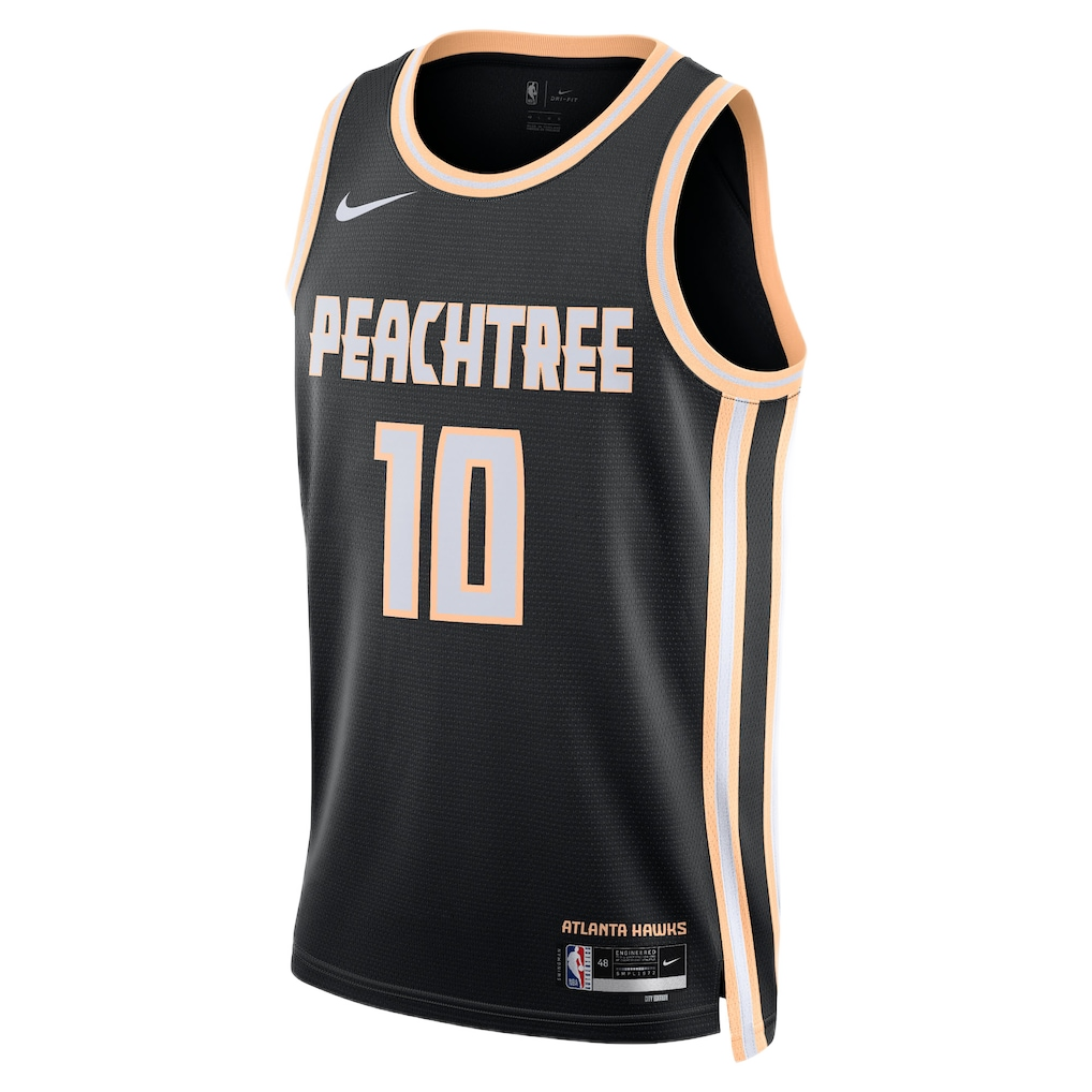 Atlanta Hawks Zaccharie Risacher #10 2025/26 Jersey - City Edition
