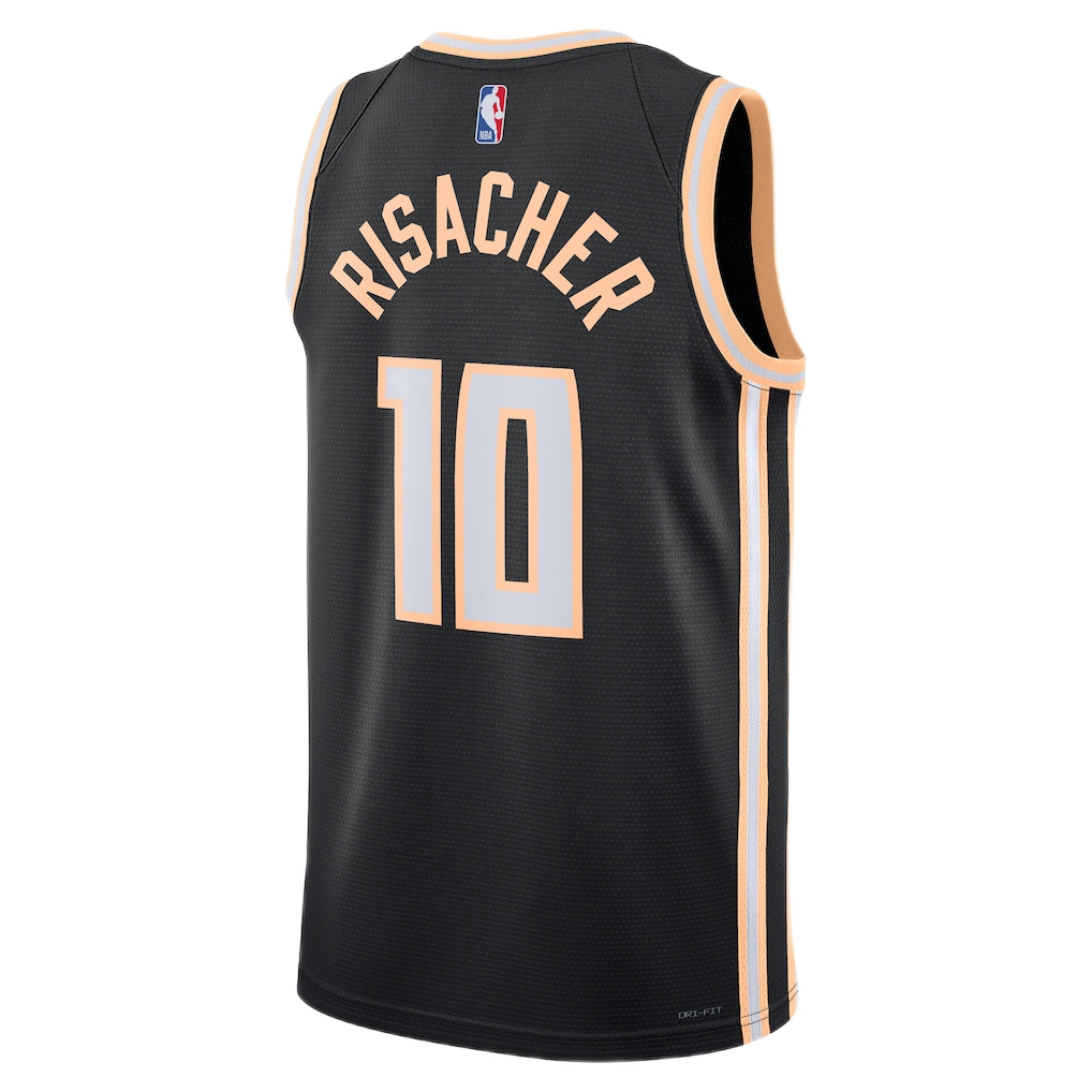 Atlanta Hawks Zaccharie Risacher #10 2025/26 Jersey - City Edition