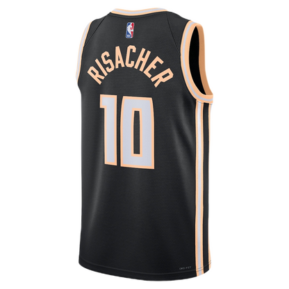 Atlanta Hawks Zaccharie Risacher #10 2025/26 Jersey - City Edition