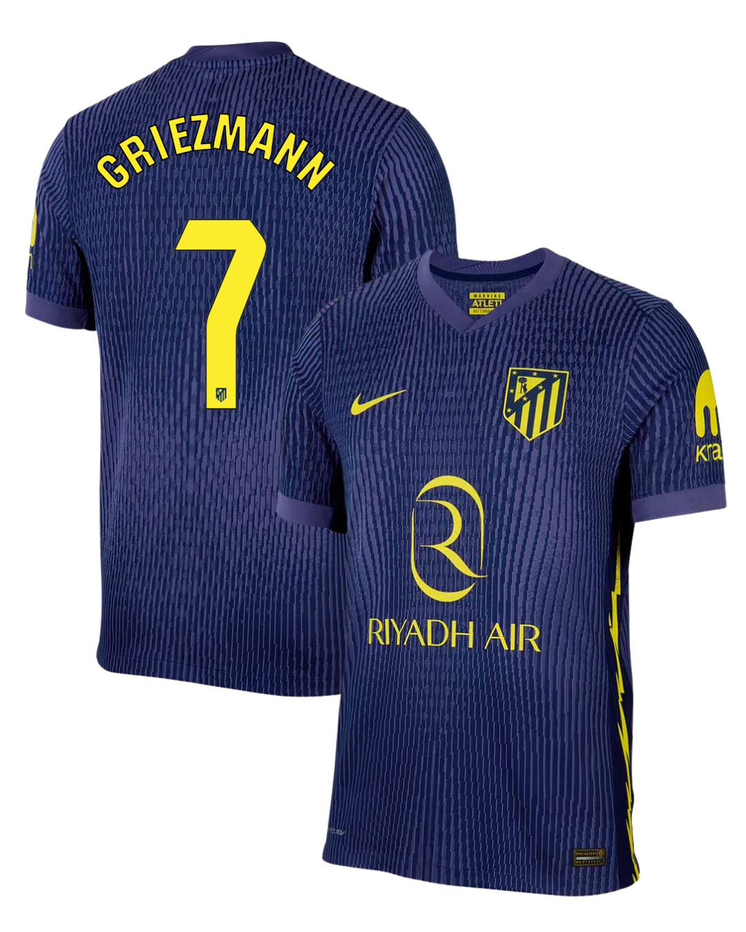 Atletico Madrid GRIEZMANN #7 2025/26 Jersey Away Edition