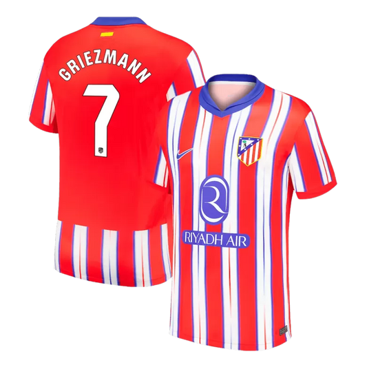 Atletico Madrid GRIEZMANN #7 2024/25 Jersey Home Edition