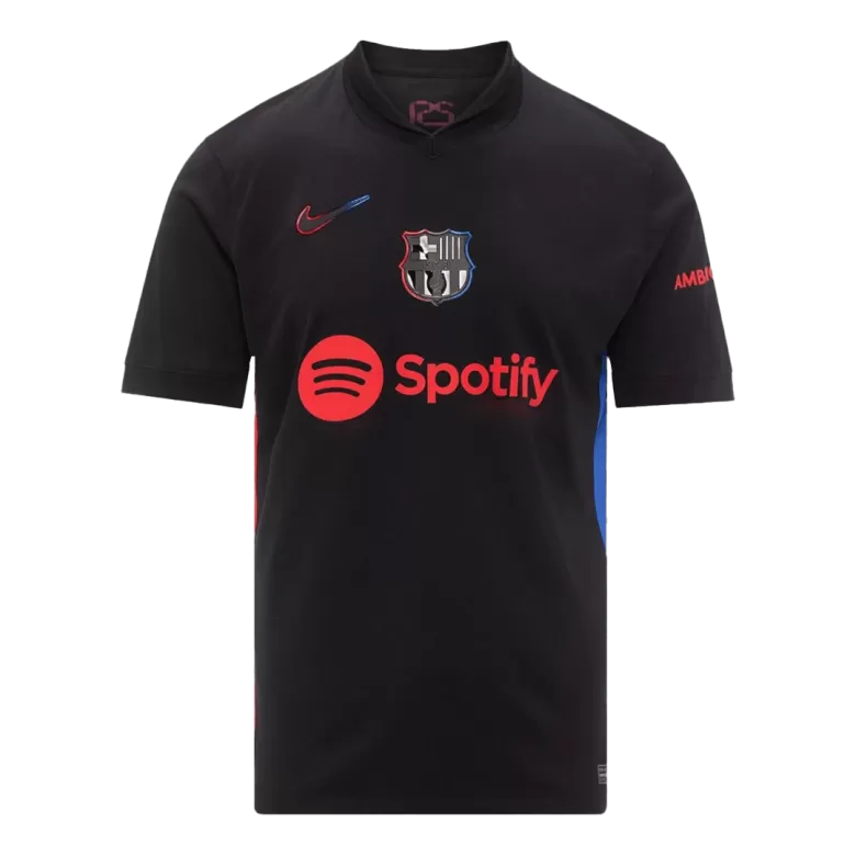 Barcelona RAPHINHA #11 2024/25 Jersey Away Edition - Spotify Logo and Text