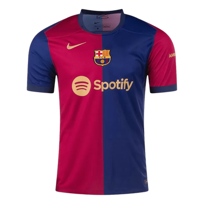 Barcelona LEWANDOWSKI #9 2024-25 Jersey Home Edition - Spotify Full Logo