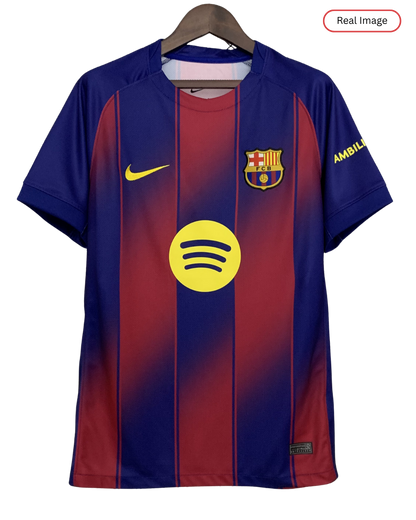 Barcelona GAVI #6 2025/26 Jersey Home Edition - Spotify Logo Only