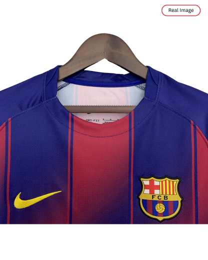 Barcelona GAVI #6 2025/26 Jersey Home Edition - Spotify Logo Only