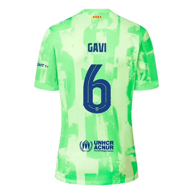 Barcelona GAVI #6 2024/25 Jersey Third Away Edition - Spotify Logo Only