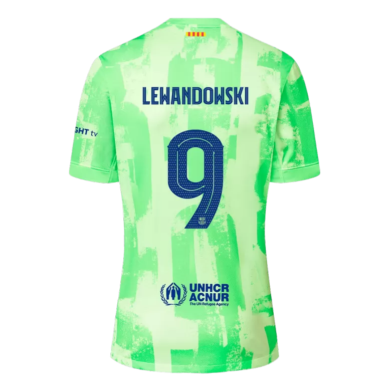 Barcelona LEWANDOWSKI #9 2024/25 Jersey Third Away Edition - Spotify Full Logo