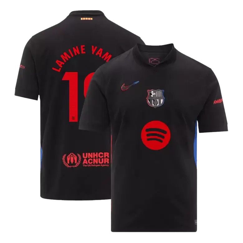 Barcelona LAMINE YAMAL #19 2024-25 Jersey Away Edition- Spotify Logo Only