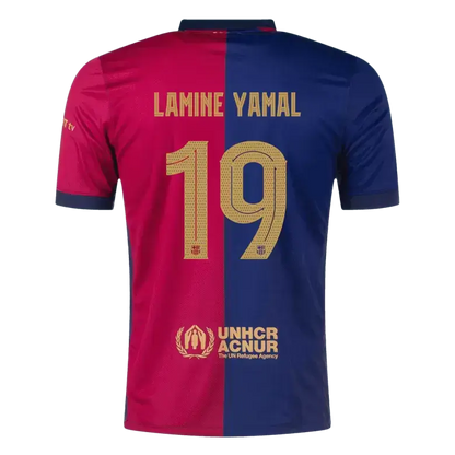Barcelona LAMINE YAMAL #19 2024-25 Jersey - Spotify Logo Only