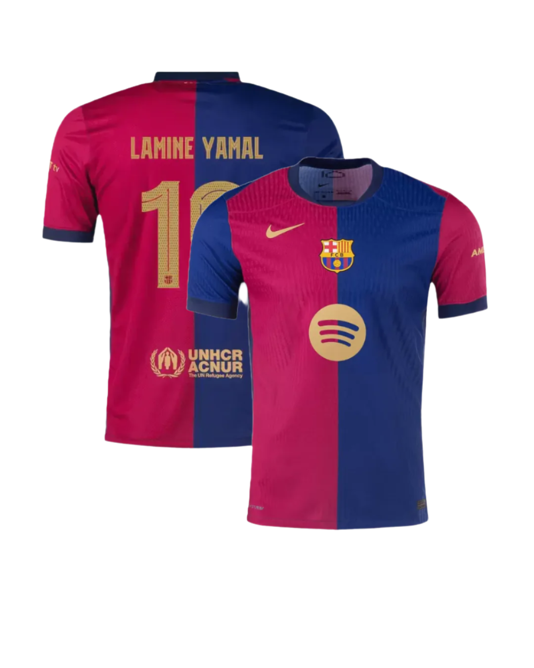 Barcelona LAMINE YAMAL #19 2024-25 Jersey - Spotify Logo Only